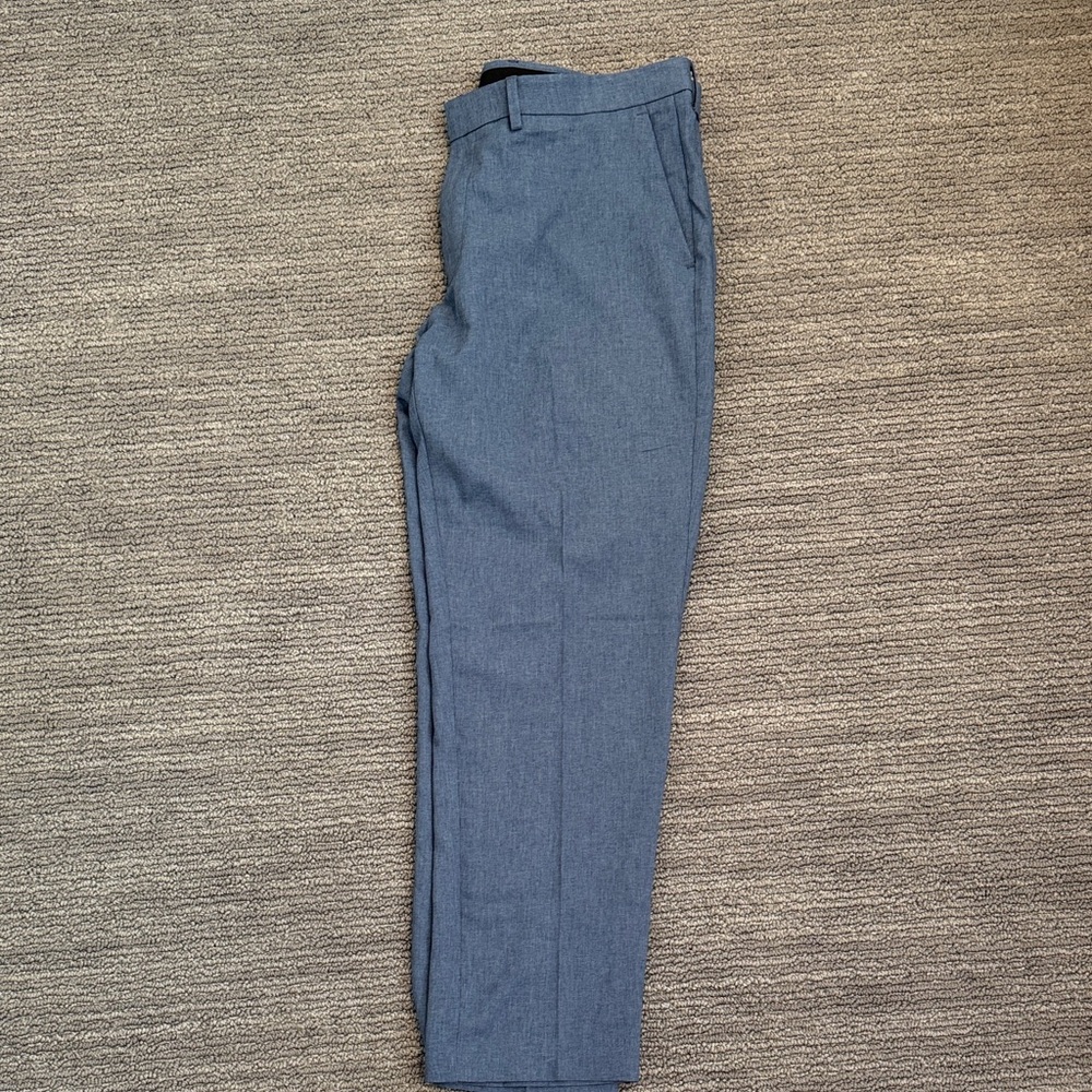 Kenneth Cole Men's Slate Blue Dress Pants
